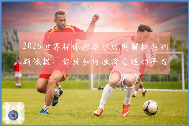 2026世界杯体彩返水规则解析与判断依据，你该如何选择合适的平台