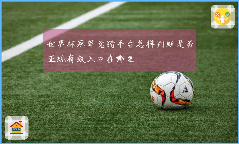 世界杯冠军竞猜平台怎样判断是否正规有效入口在哪里