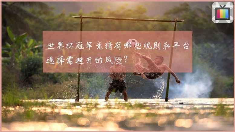 世界杯冠军竞猜有哪些规则和平台选择需避开的风险？